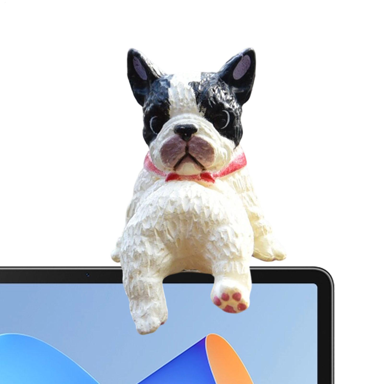 1PC 車のダッシュボード装飾かわいい犬フィギュアスクリーン - Gaming Accessories For Room のレビューと価格