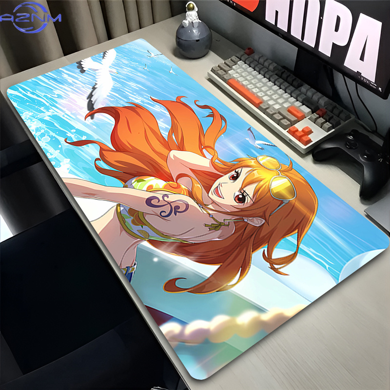 DBZアニメマウスパッド かわいいワンピース ナミ ゲーミン - Accessories For Your Gaming Room のレビューと価格