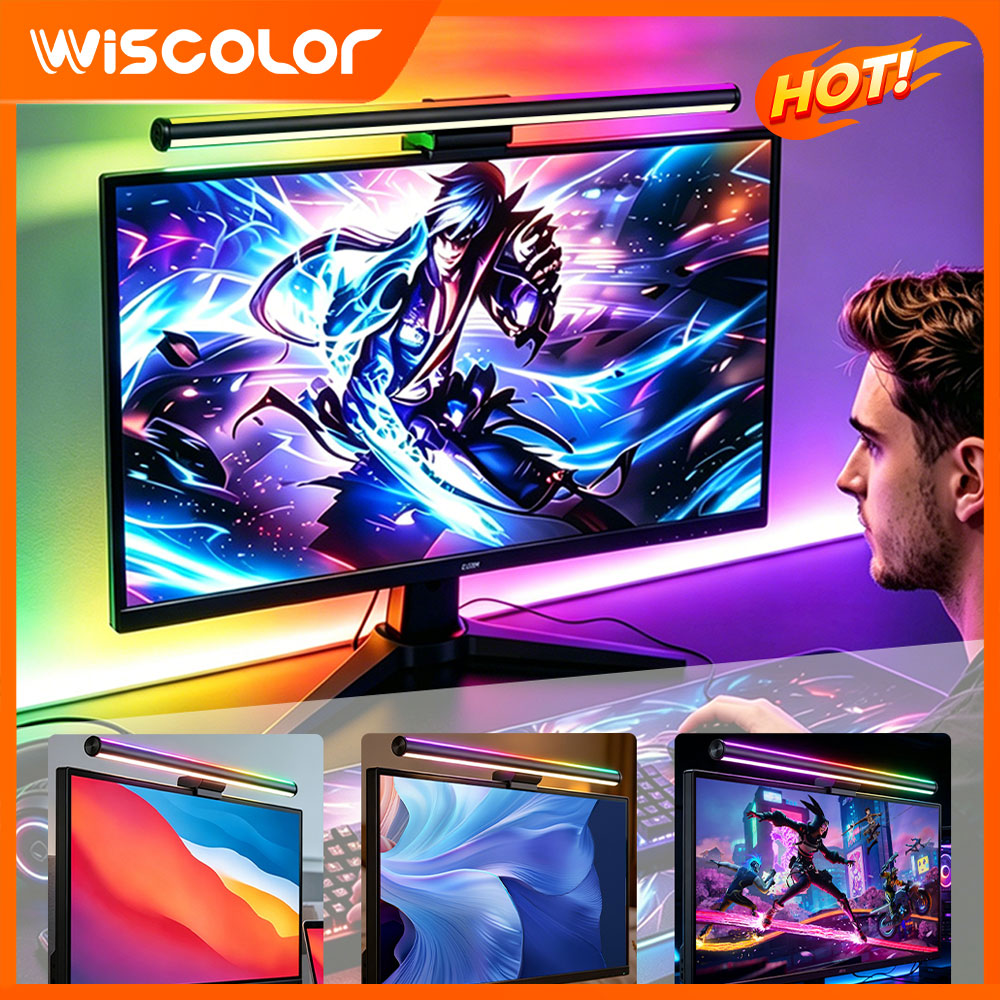 Wi-Fi対応コンピューターライトバー モニターライトバー  - Accessories For Your Gaming Room のレビューと価格