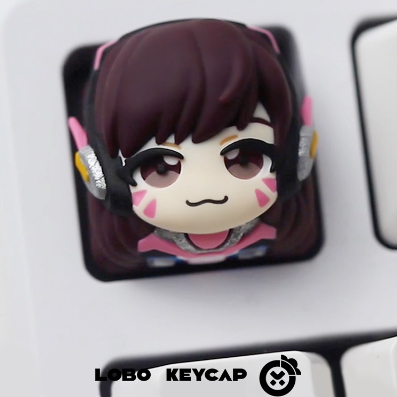 OW キリコ & D.Va 樹脂アーティザンキーキャップ D - Gaming Accessories Aesthetic のレビューと価格