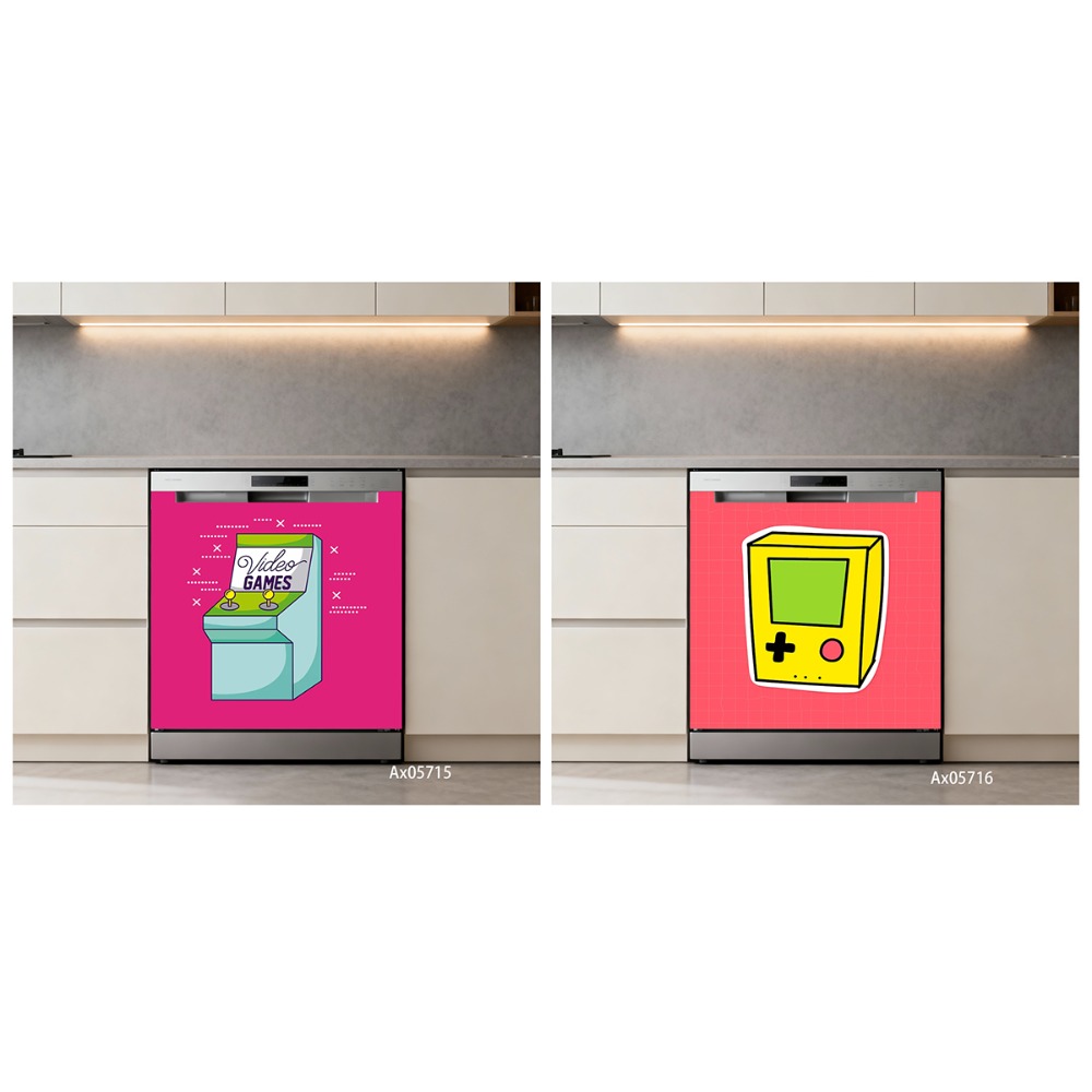90年代レトロピクセルゲームアーケードコンソール食器洗い機ド - Gaming Accessories For Room のレビューと価格